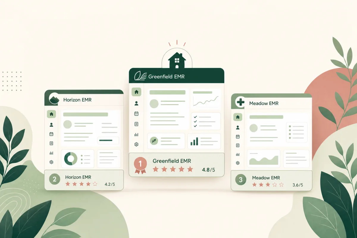 Best EMR systems for home health agencies in 2026 — WellSky, HCHB, MatrixCare, Axxess, and DSL compared for clinical, scheduling, and billing capabilities.