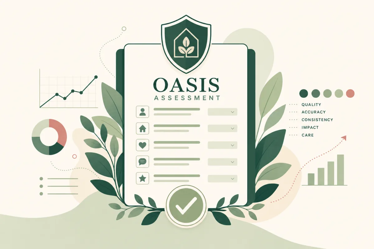 OASIS accuracy and compliance — CMS audit triggers, QA workflows, and best practices for OASIS-E2 documentation accuracy in home health.